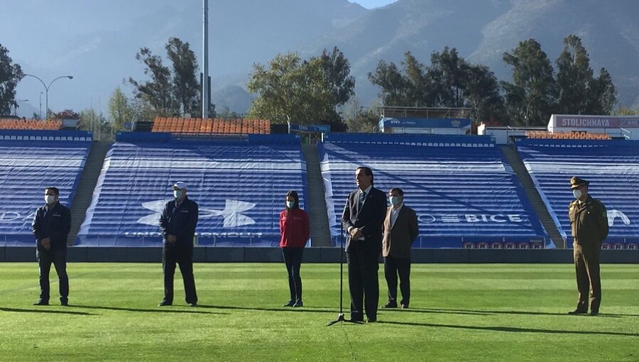 Autoridades fiscalizaron San Carlos de Apoquindo de cara al Clásico Universitario