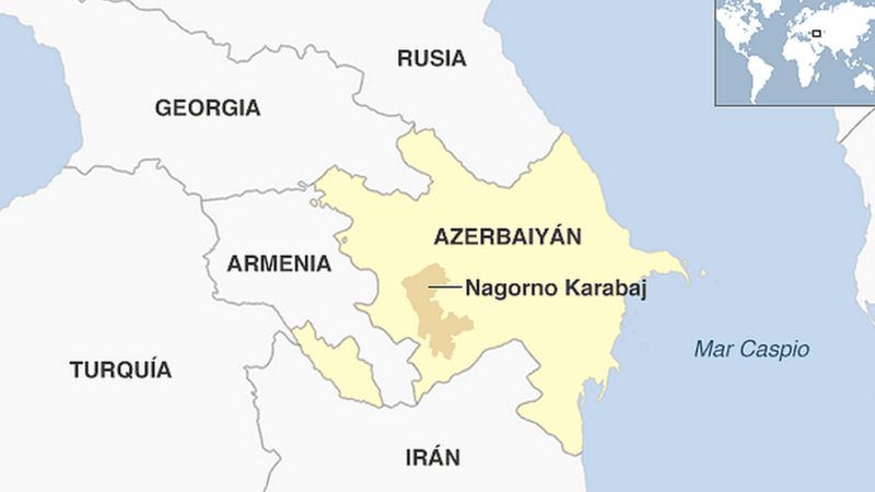 Más de 240 muertos dejan los enfrentamientos entre Azerbaiyán y Armenia por el enclave Nagorno Karabaj