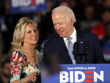 Joe Biden y su esposa Jill protagonizan escena que se volvió viral en las redes sociales