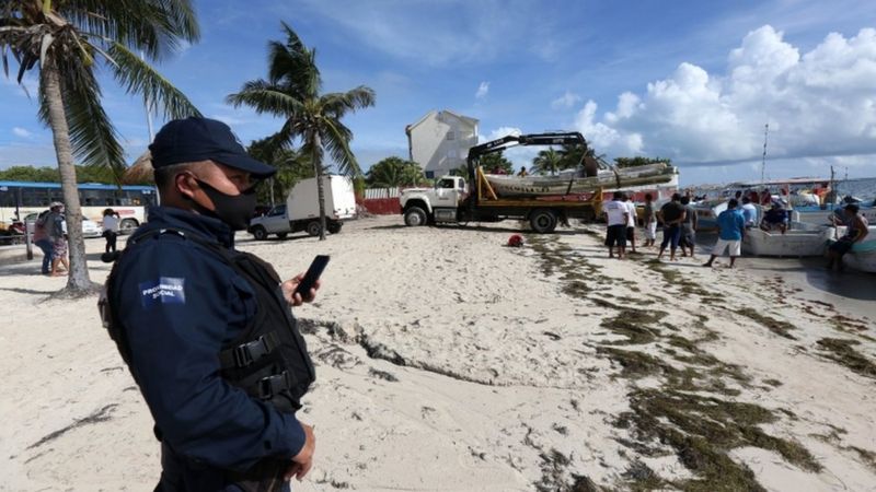 Huracán "Delta" amenaza México: el ciclón sube a categoría 4 y se dirige a la costa de la península de Yucatán