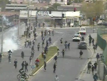 Manifestaciones en Quilpué terminan con cuatro personas detenidas: tres son menores de edad