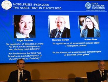 Nobel de Física: Roger Penrose, Reinhard Genzel y Andrea Ghez ganan el premio por sus descubrimientos sobre los agujeros negros