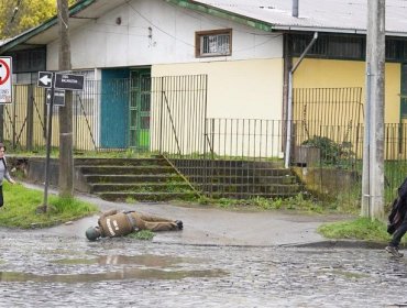 Prisión preventiva para imputado por golpear y causar lesiones graves a Carabinero durante marcha en Temuco