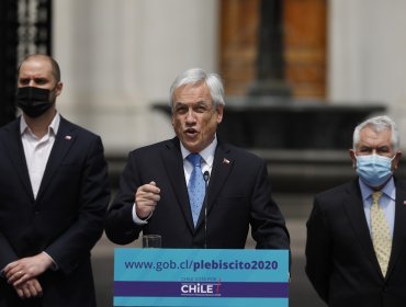 Presidente Piñera reiteró su respaldo a Carabineros y al exministro Mañalich