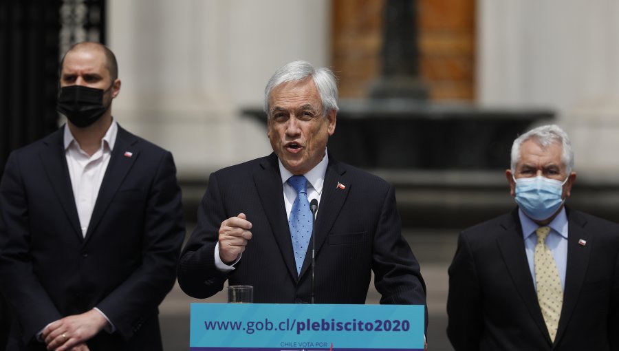 Presidente Piñera reiteró su respaldo a Carabineros y al exministro Mañalich