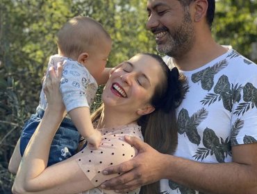 Alison Mandel celebró con tierno mensaje los siete meses de su hijo Baltazar