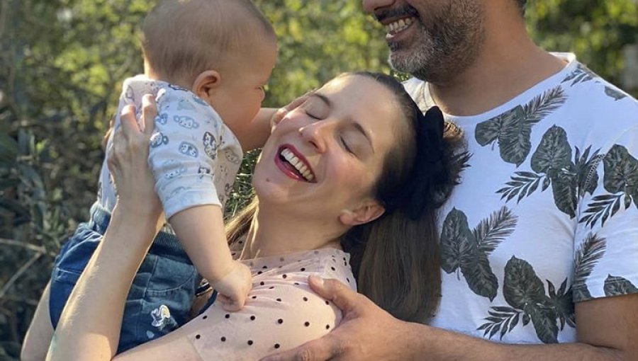 Alison Mandel celebró con tierno mensaje los siete meses de su hijo Baltazar