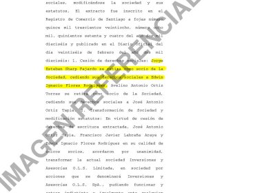 La secreta sociedad de Sharp relacionada a la mano derecha de Jorge Bermúdez en Contraloría y los millonarios honorarios de sus ex socios en la Municipalidad de Valparaíso