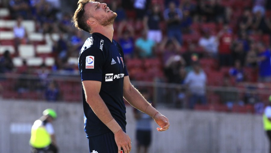 Henríquez no fue citado en Universidad de Chile para duelo ante La Serena