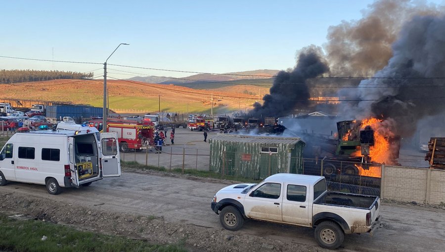 Comunidad de Temucuicui niega participación en atentado a camiones de Angol