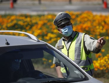 Duro control policial en Ruta 68: Más de 2 vehículos han debido retornar a su origen durante el fin de semana