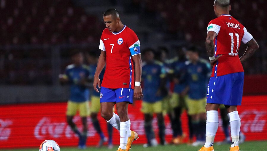 La Roja deja escapar el triunfo ante Colombia sobre la hora y suma solo un punto en Clasificatorias