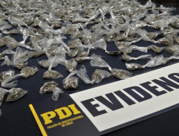 PDI La Calera detuvo a mujer con cerca de nueve millones de pesos en droga