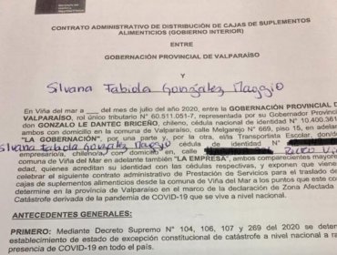 Denuncian que a dos meses de entregadas las cajas de mercadería, Gobernación aún no le paga a transportistas escolares de Valparaíso