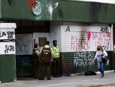 Consejo de Defensa del Estado se querella por graves daños al patrimonio cultural y a cuartel policial