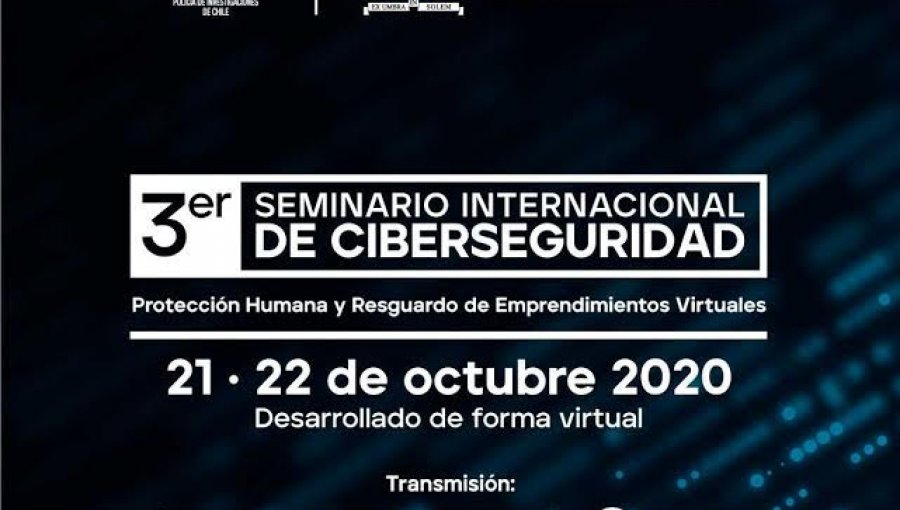 PDI y U. Santa María organizan III Seminario Internacional de Ciberseguridad a través de YouTube