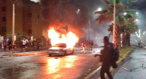 En prisión preventiva quedó imputado por incendio y desórdenes en manifestación a un año del estallido social en Iquique