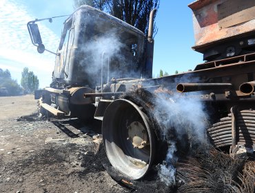 Atentado en Carahue: Gremio de camiones acusa “inacción oficial”