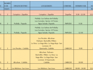 Provincia de Petorca tendrá transporte gratuito para votantes de zonas rurales durante el Plebiscito