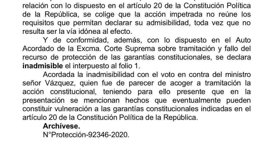 Detalles del recurso presentado por Iván Núñez contra periodistas y medios de comunicación, y que fue rechazado por la justicia