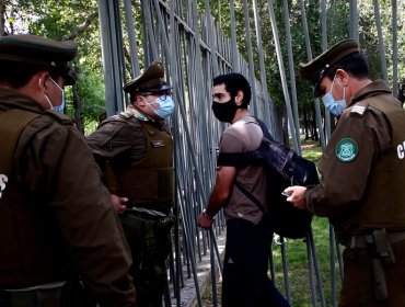 Con firma mensual quedó sujeto que bromeó con portar una bomba durante el Plebiscito en Las Condes