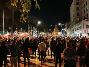 Sin incidentes ni detenidos culminan manifestaciones en favor del «Apruebo» en Viña del Mar