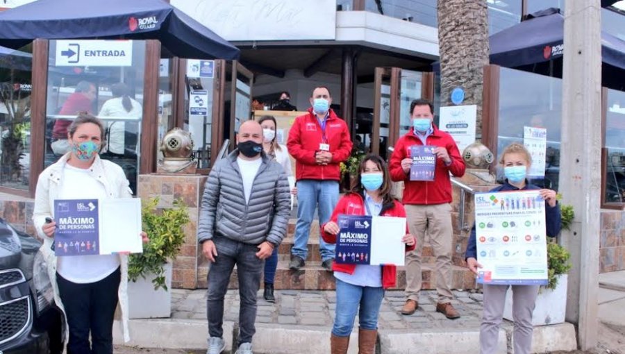 Locatarios de Horcón, Ventanas y Puchuncaví recibieron material preventivo contra el Covid-19