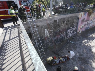 Encuentran a hombre de unos 30 años colgado en Puente Purísima en Barrio Bellavista