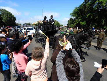 Emotiva despedida del Carabinero asesinado en La Araucanía