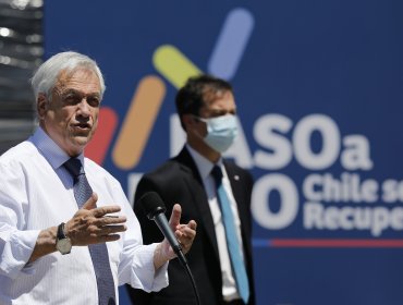 Presidente Piñera: "La recuperación de nuestra economía ya está en marcha"