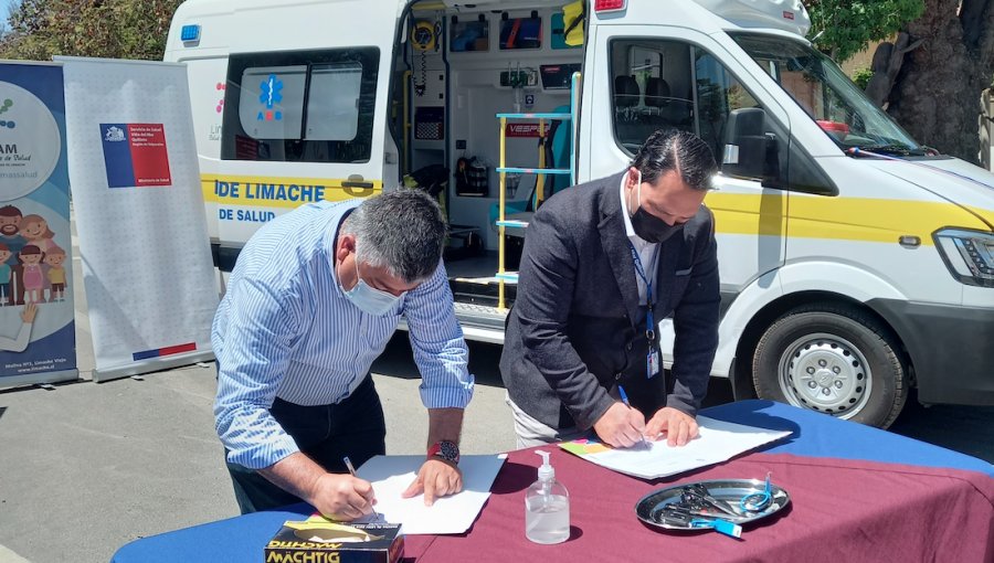 Limache cuenta con nueva ambulancia y van para traslados y atenciones domiciliarias de salud