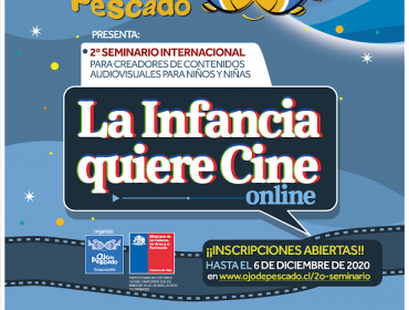 Ojo de Pescado invita a inscribirse al 2º Seminario Internacional «La Infancia Quiere Cine»