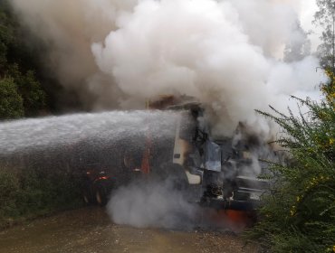 Dueño de una empresa forestal relata violento ataque incendiario en la provincia de Arauco