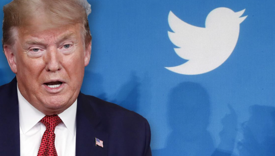 Twitter advierte que denuncia de fraude de Trump puede ser "información engañosa"