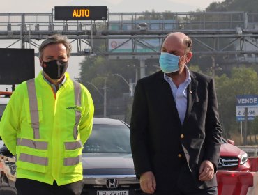 Todas las salidas de la región Metropolitana ya tienen "free flow": solo faltaba peaje a Los Andes