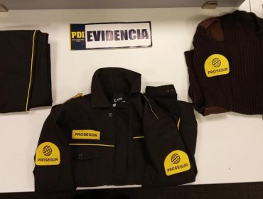 Caen «Los Falopa»: PDI Valparaíso detuvo a banda que robaba con indumentaria de empresa de seguridad