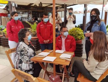 Ante masiva llegada de turistas: Llaman a no dejar mascarillas ni guantes en playas de Viña del Mar