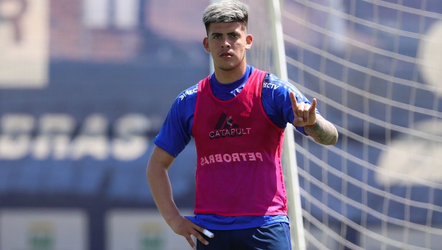 La U hizo oficial la llegada de Brandon Cortés y ya entrenó con el primer equipo