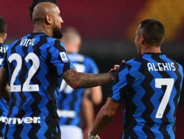 Inter de Milán sigue sin ganar con Alexis y Vidal de titulares