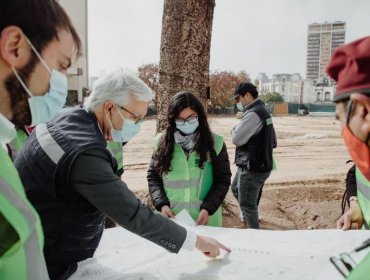 Concluyen obras en estacionamientos subterráneos de plaza O'Higgins: espacio sería entregado en marzo de 2021