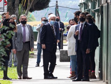 Presidente Piñera se reunió en Temuco con viuda del carabinero asesinado en Metrenco