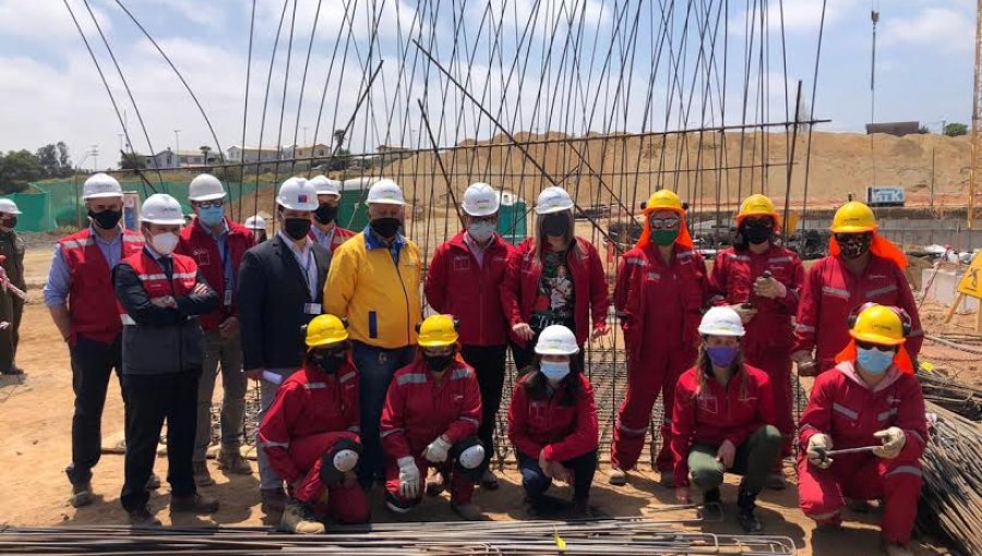 Subsecretaria de la Mujer y Equidad de Género visitó obras del nuevo hospital Marga Marga