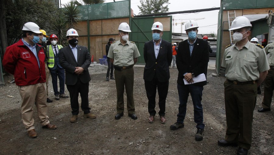 32% de avance registran las obras de la nueva Escuela de Suboficiales de Carabineros en Macul