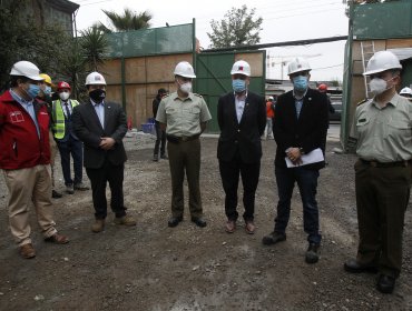 32% de avance registran las obras de la nueva Escuela de Suboficiales de Carabineros en Macul