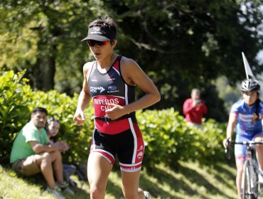 Bárbara Riveros alcanzó el segundo lugar en triatlón de Australia