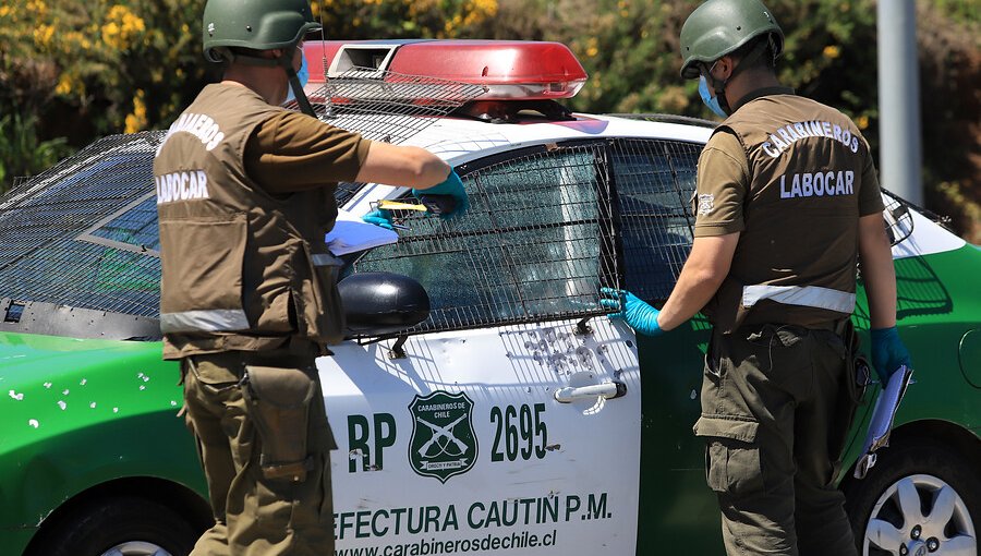 Confirman uso de munición de guerra en homicidio del carabinero Eugenio Naín en La Araucanía