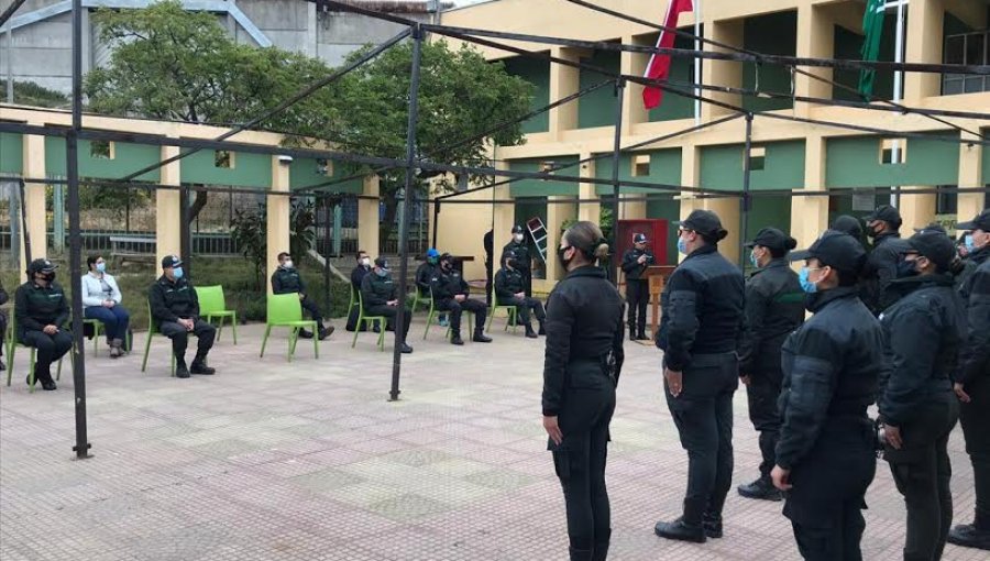 Gendarmería de Valparaíso conmemoró el Día del Mártir Institucional y recordó a sus funcionarios caídos