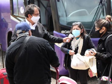 Luego de ocho meses cerrado, terminal de buses de Quintero reinicia su funcionamiento