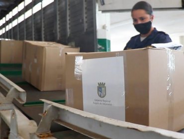 Más de 103 mil cajas de alimentos se distribuirán en la región de Valparaíso