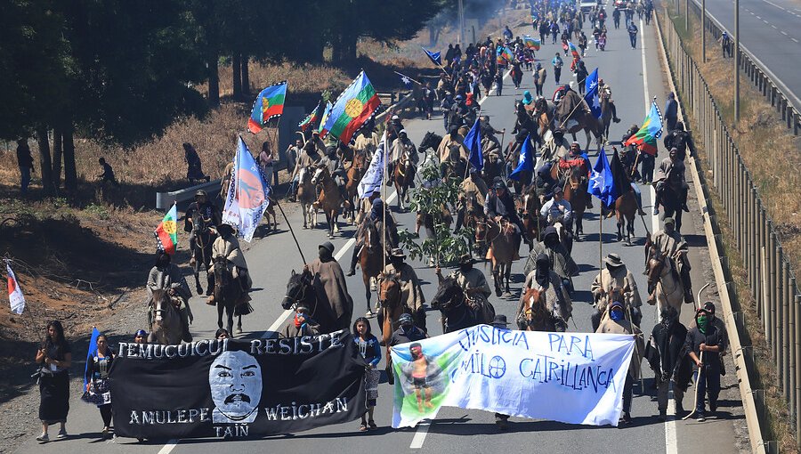 Sujeto que disparó a carabineros durante marcha mapuche quedó en prisión preventiva